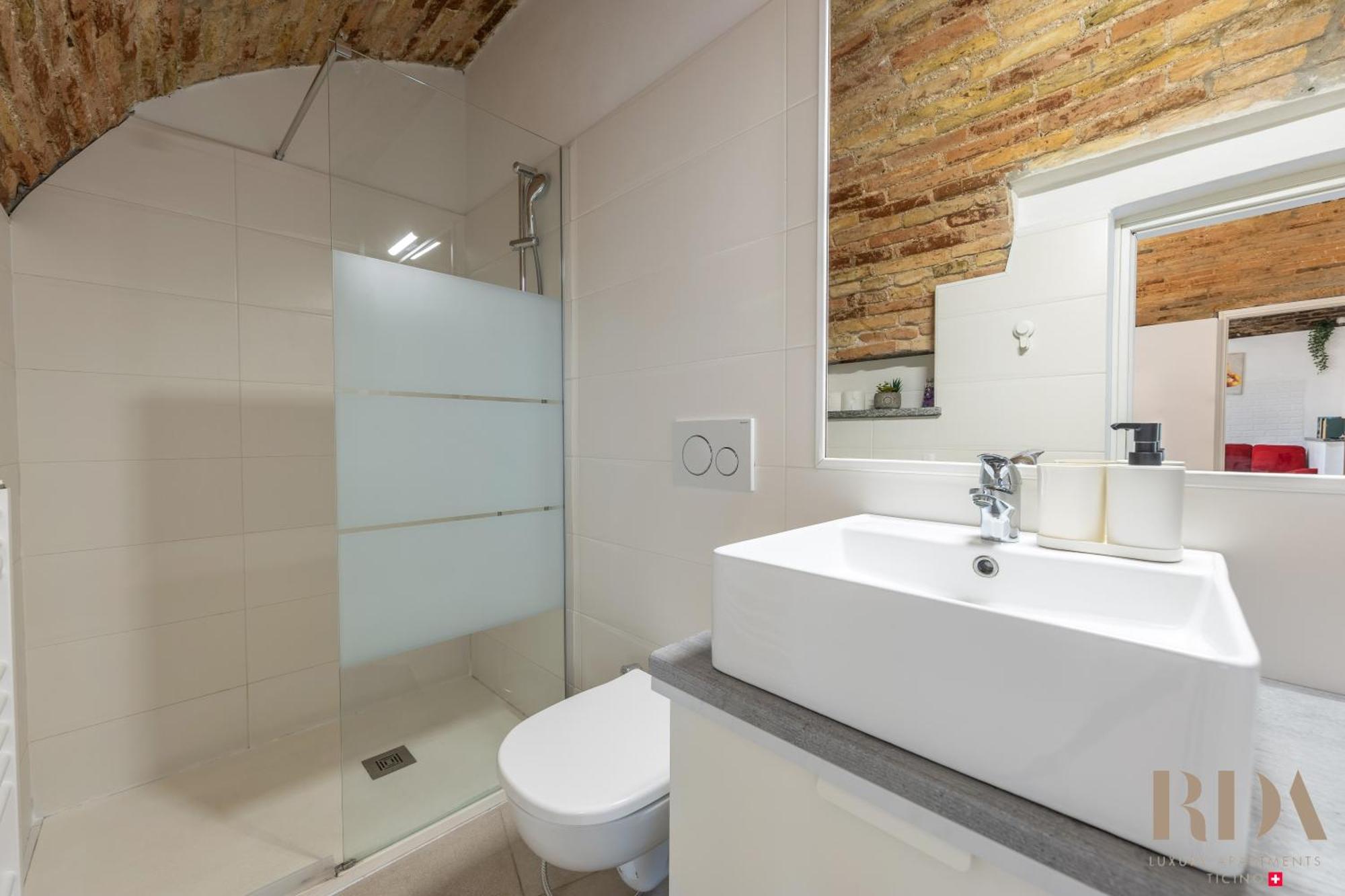 Il Rustico Rda Luxury Apartments Lago Parking Mendrisio Luaran gambar