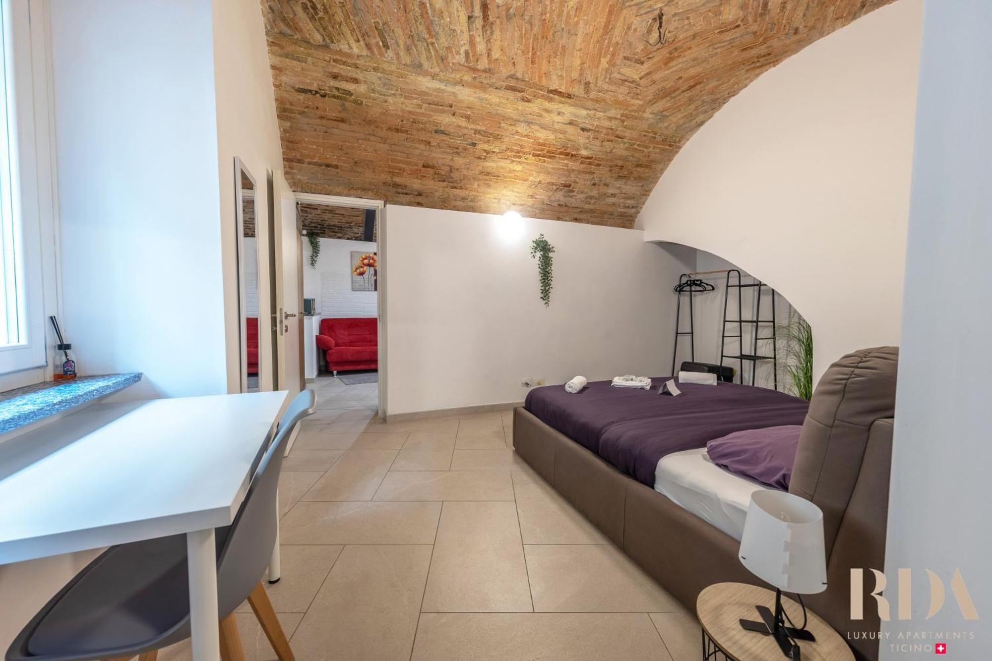 Il Rustico Rda Luxury Apartments Lago Parking Mendrisio Luaran gambar