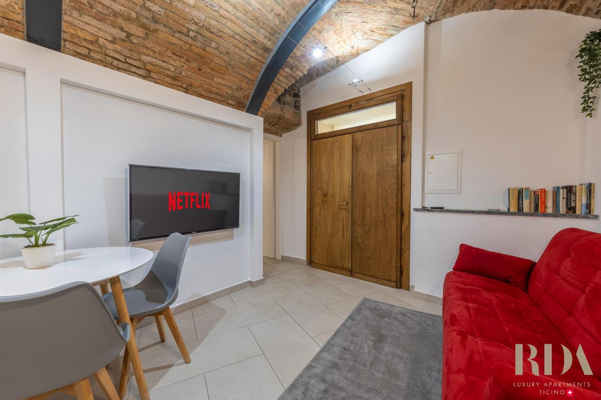 Il Rustico Rda Luxury Apartments Lago Parking Mendrisio Luaran gambar