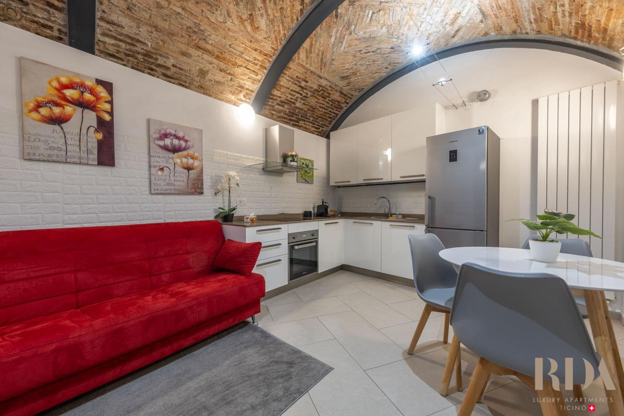 Il Rustico Rda Luxury Apartments Lago Parking Mendrisio Luaran gambar