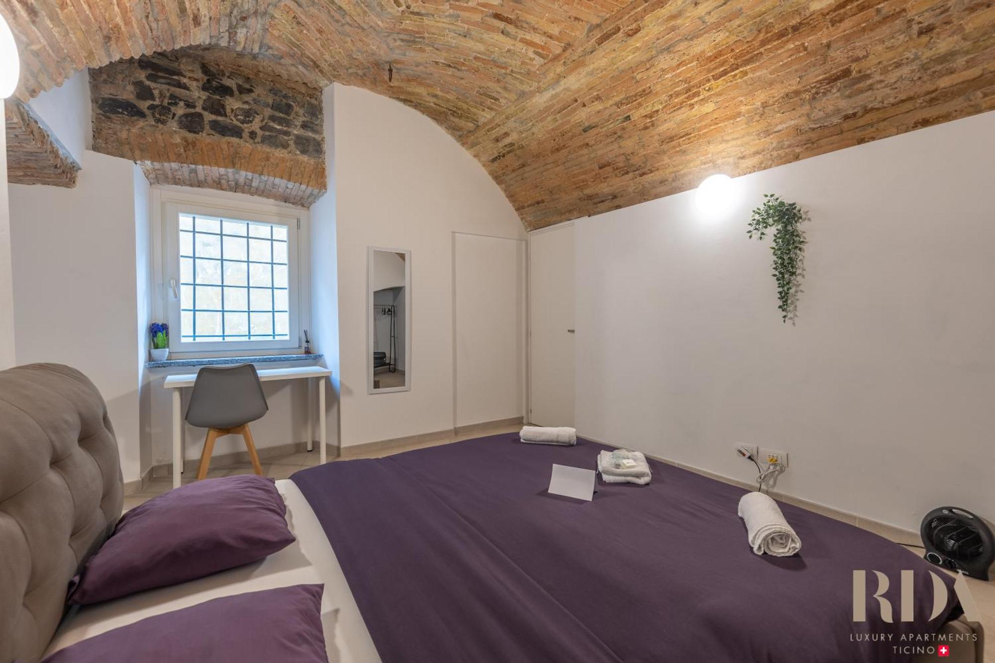 Il Rustico Rda Luxury Apartments Lago Parking Mendrisio Luaran gambar