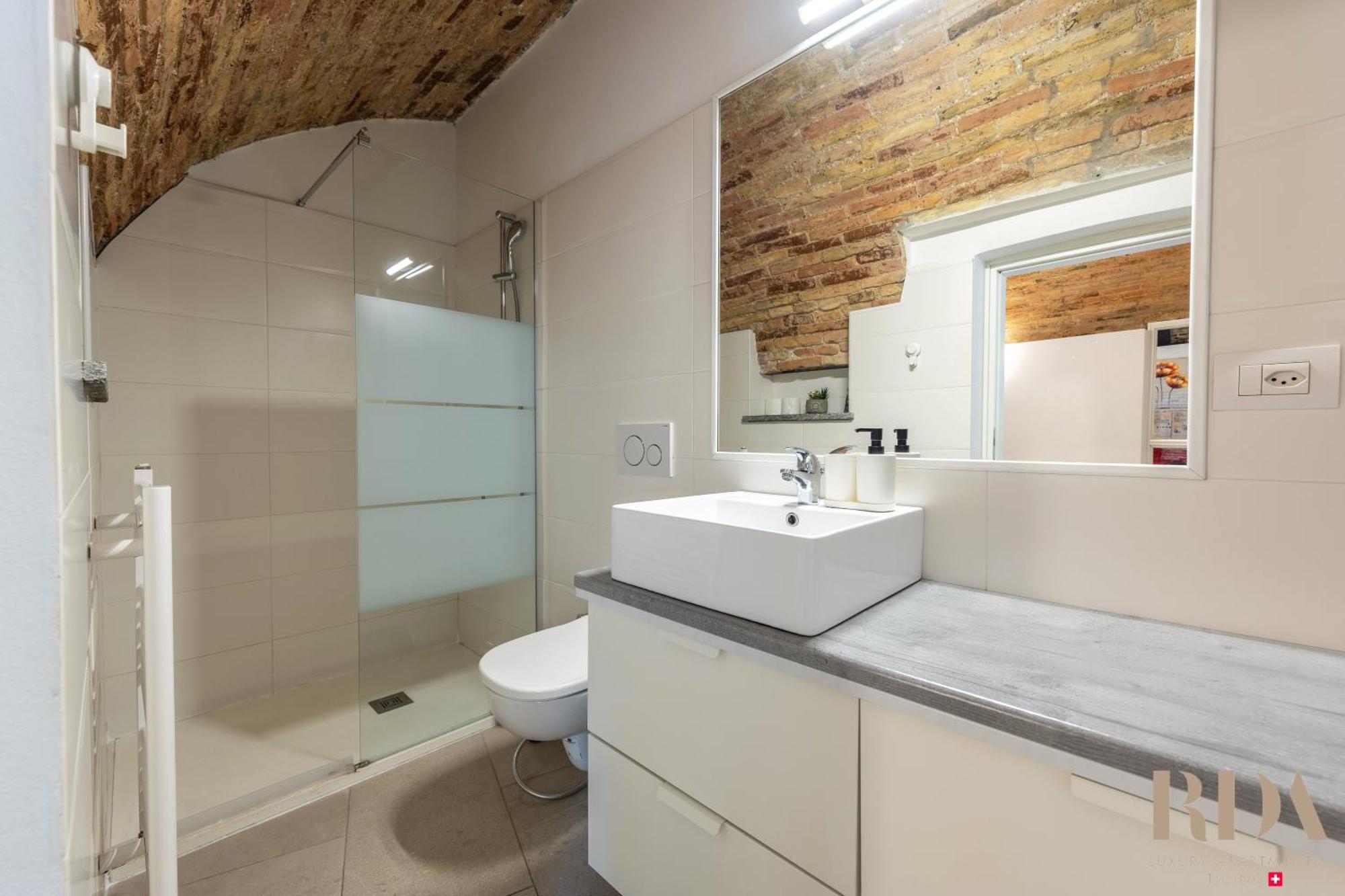Il Rustico Rda Luxury Apartments Lago Parking Mendrisio Luaran gambar