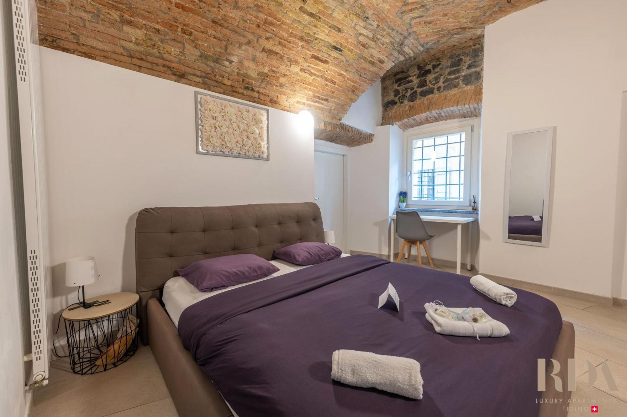 Il Rustico Rda Luxury Apartments Lago Parking Mendrisio Luaran gambar