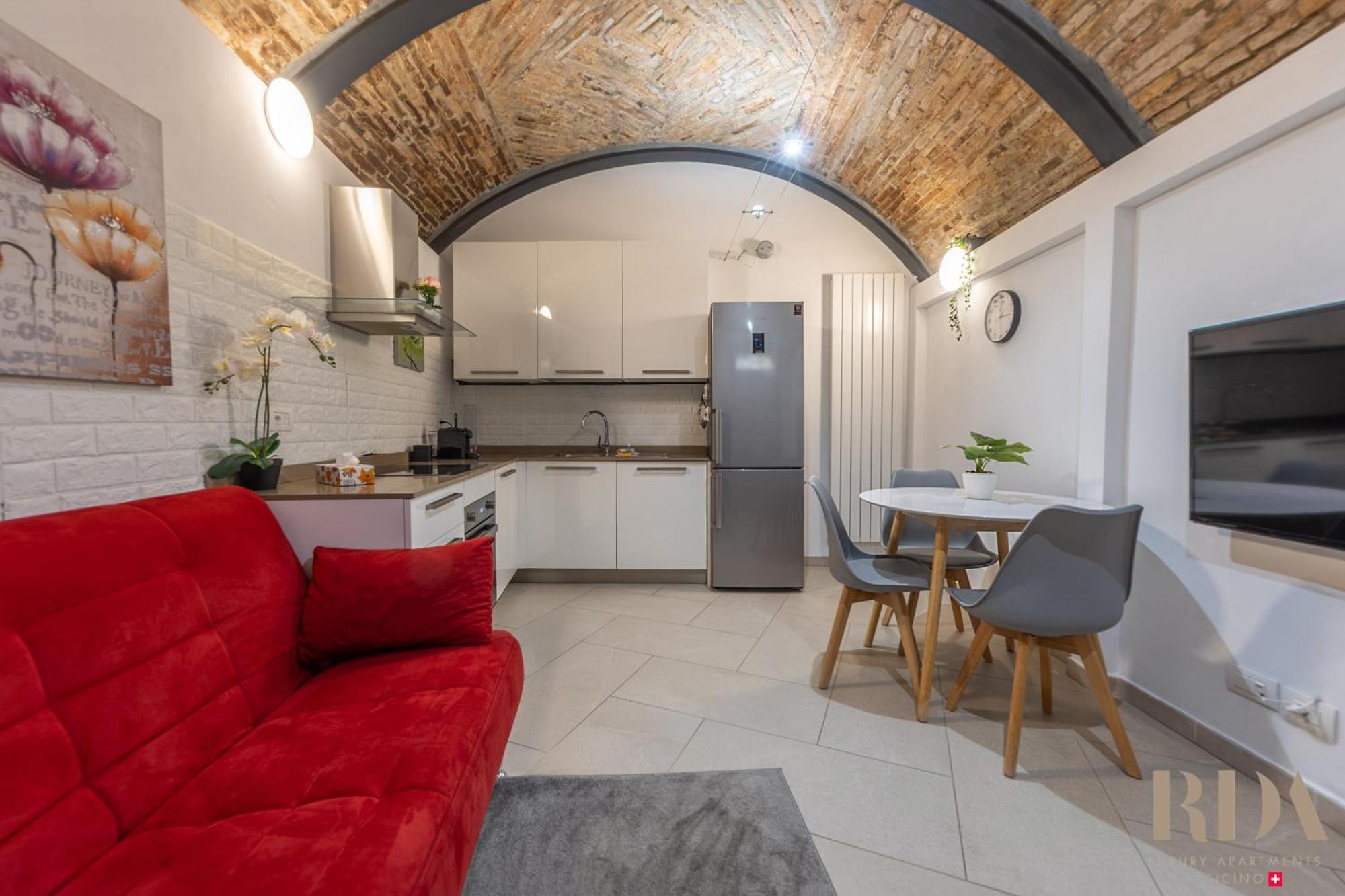Il Rustico Rda Luxury Apartments Lago Parking Mendrisio Luaran gambar